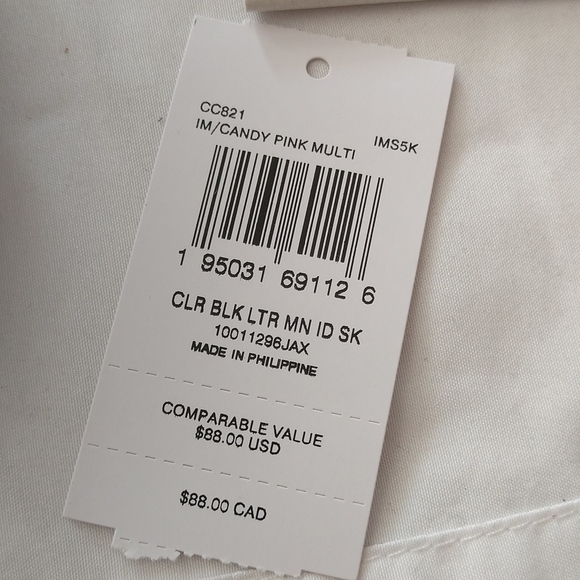 Last One! Coach Colorblock Leather Mini ID Skinny Card Case CC821 Candy Pink - Picture 5 of 8